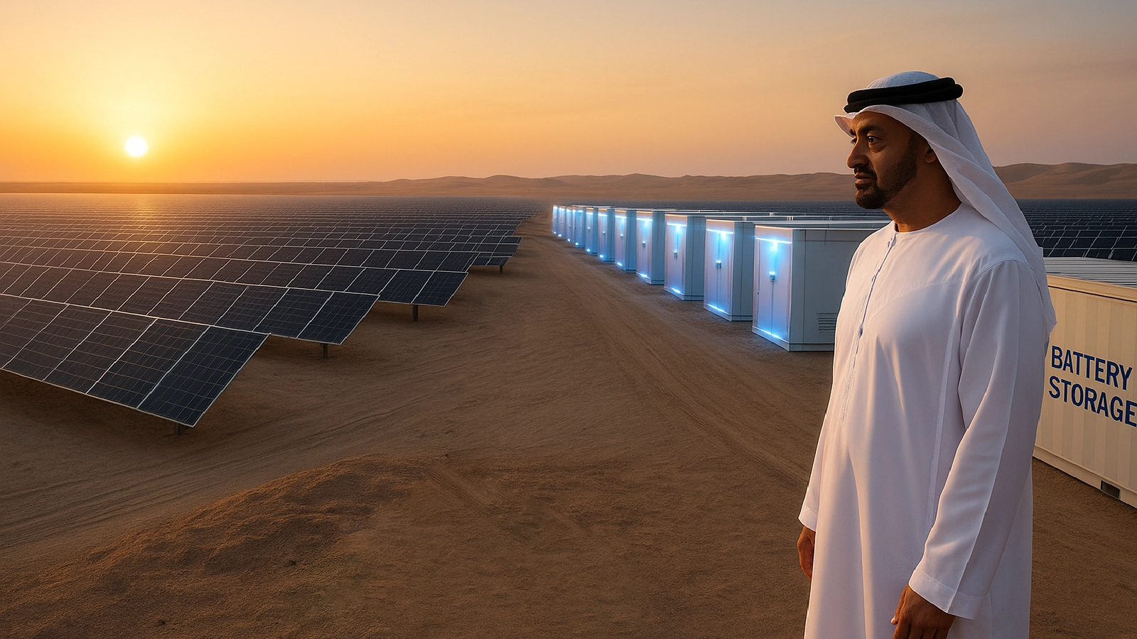 UAE launches world-first gigascale solar