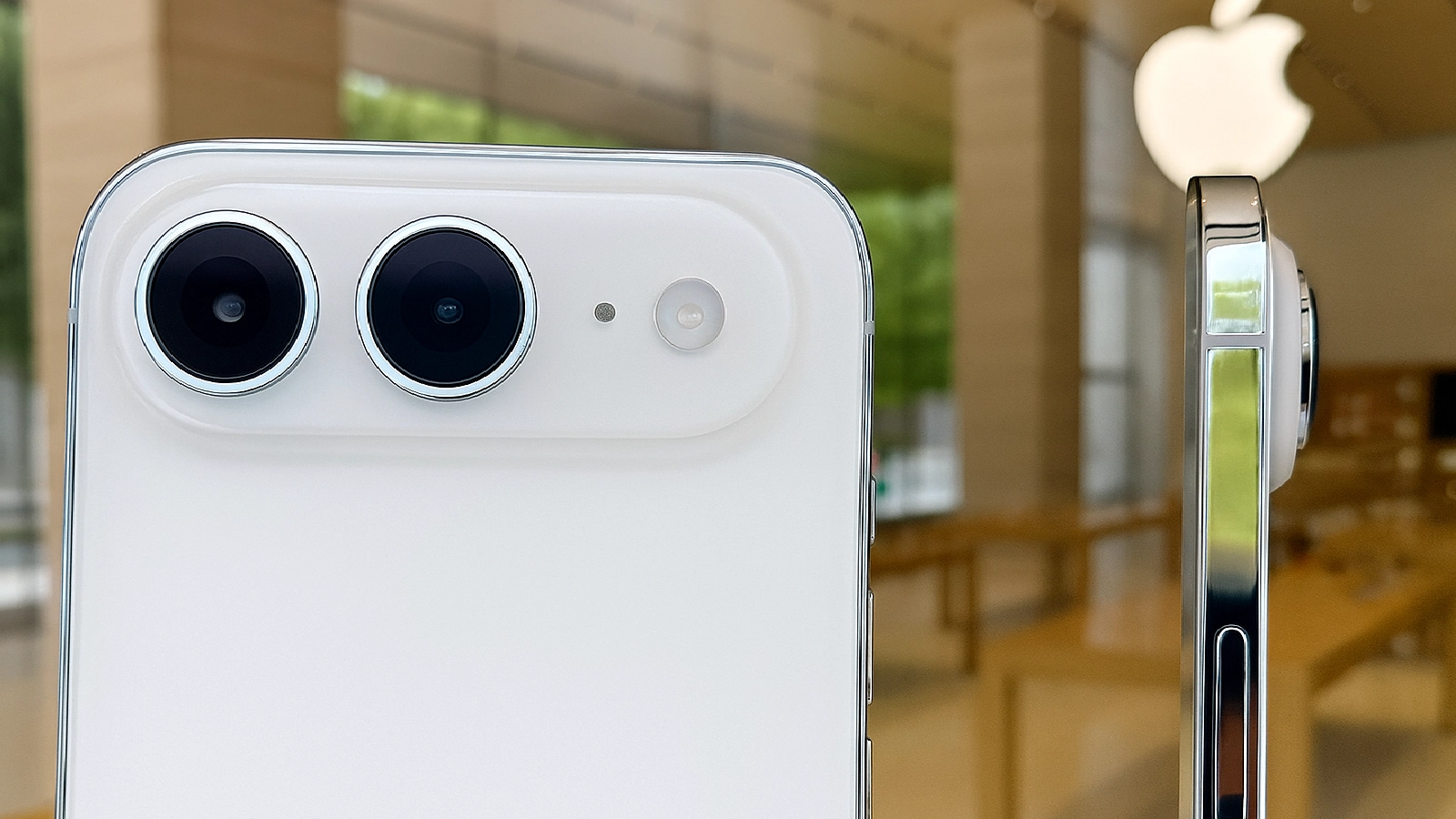 Concept illustration of the ultra-thin second-gen iPhone Air 2 featuring two rear cameras